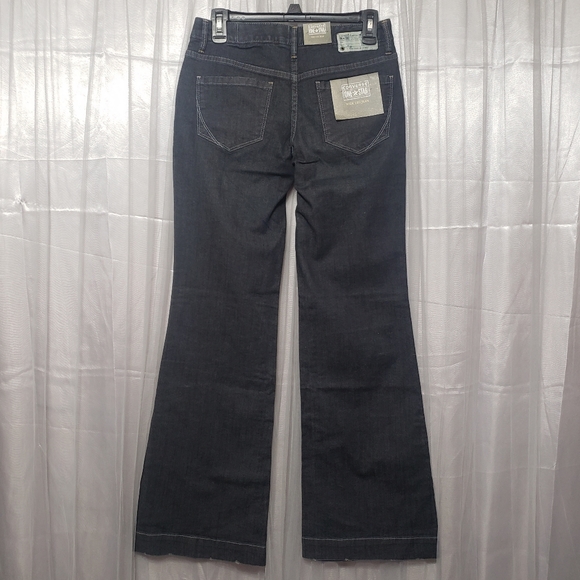 Converse One Star Sz 2 NWT Wide Leg Jeans - Picture 7 of 16